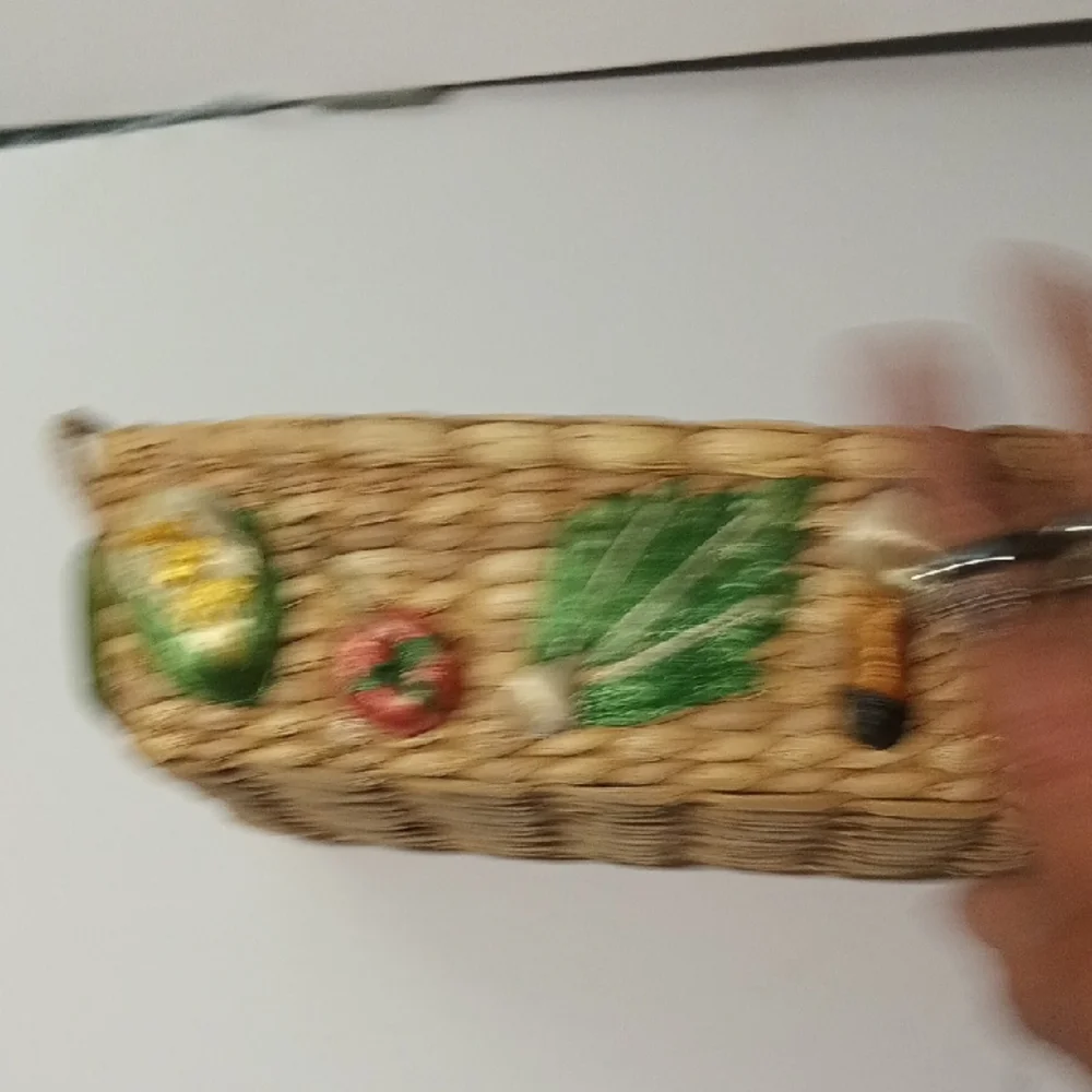 Pyrex Glass Baking Dish with Woven Basket 9 By 5 Inches